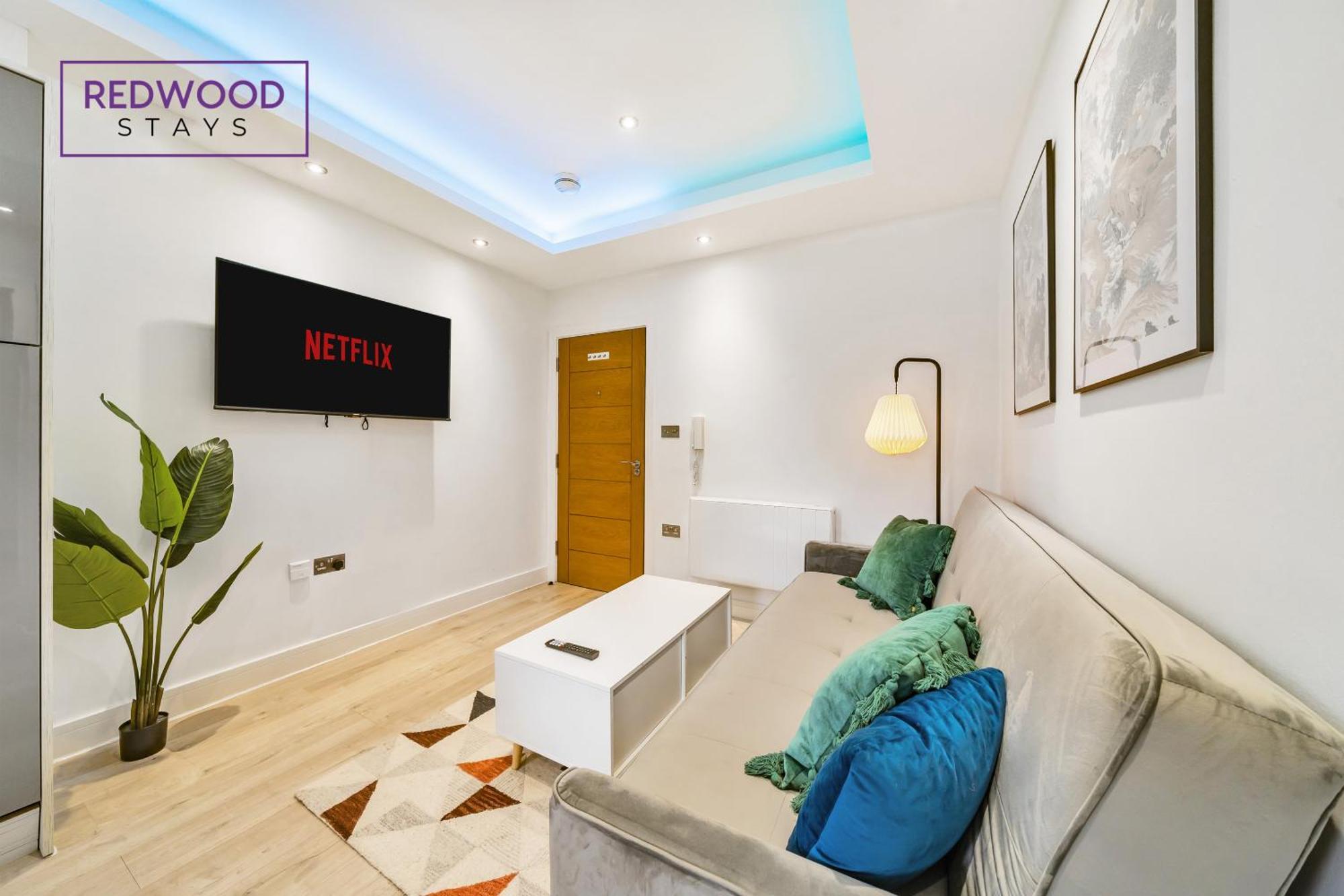 Brand New, 1 Bed 1 Bath, Modern Town Center Apartment, Netflix By Redwood Stays Aldershot Exteriér fotografie